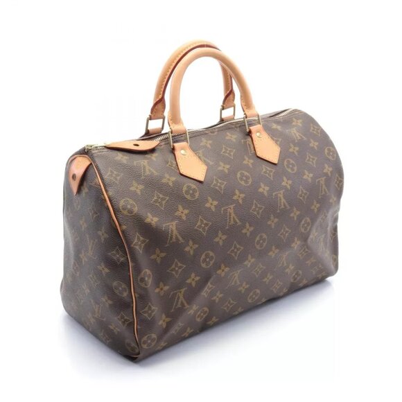 AUTHENTICITY GUARANTEED LOUIS VUITTON Speedy Hand Boston bag - Picture 2 of 8